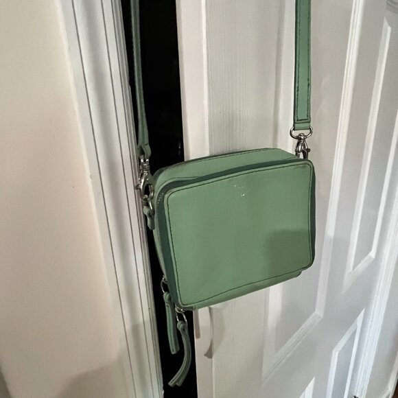 Vintage Fossil green small cross body bag - Picture 1 of 6